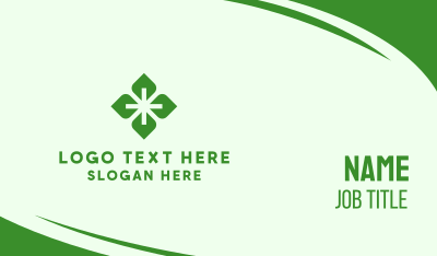 Herbal Health Plus Sign Business Card Image Preview