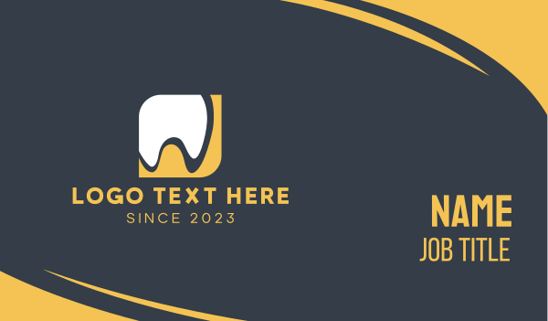 Dental Tooth Clinic Business Card Design Image Preview