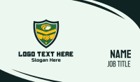 Rugby Friendship Shield Business Card Image Preview