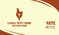 Hen Pen Business Card Design