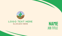 Cactus Desert Business Card Preview