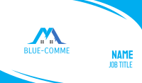 Blue Mountain House Business Card Image Preview