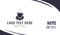 Industrial Coffee Business Card Image Preview