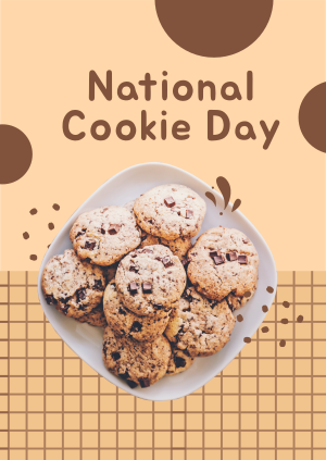 Cute Cookie Day Poster Image Preview