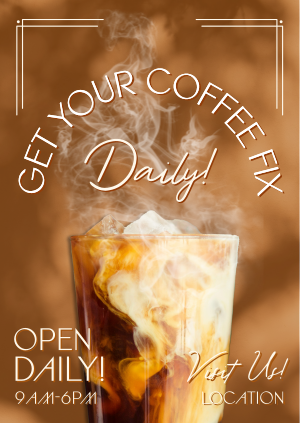 Coffee Pickup Daily Poster Image Preview