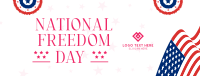 Freedom Day Celebration Facebook cover Image Preview