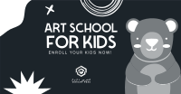 Art Class For Kids Facebook Ad Image Preview