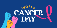 Cancer Day Twitter post Image Preview