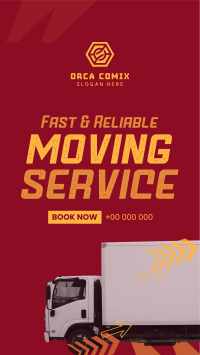 Speedy Moving Service Instagram reel Image Preview