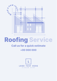 Roof Repair Flyer Image Preview