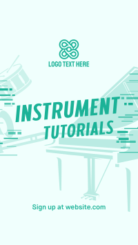 Music Instruments Tutorial Instagram story Image Preview