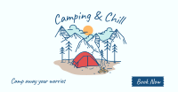 Camping and Chill Facebook Ad Design