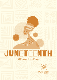 Celebrating Juneteenth Flyer Image Preview