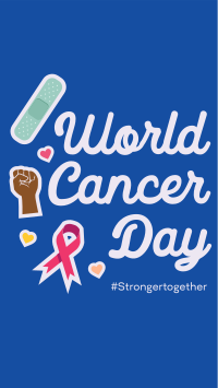 Cancer Day Stickers Facebook story Image Preview