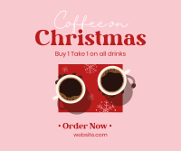 Christmas Coffee Sale Facebook post Image Preview