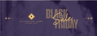 Black Friday Fashion Facebook Cover Image Preview