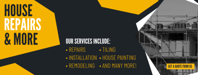 House Repairs Facebook cover Image Preview