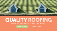 Trusted Quality Roofing Facebook event cover Image Preview