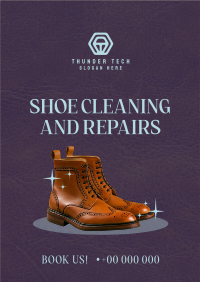 Shoe Repair Vintage Poster Image Preview