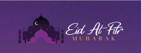 Starry Eid Al-Fitr Facebook Cover Design
