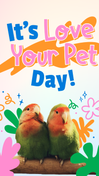Avian Pet Day Instagram Story Design