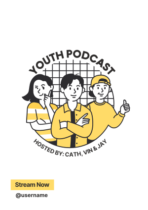 Youth Podcast Flyer Image Preview