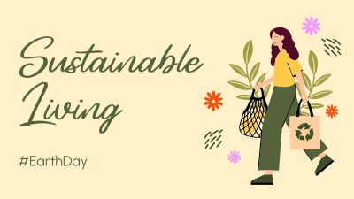 Sustainable Living Facebook event cover Image Preview