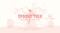 Spooky Talk YouTube Banner Design