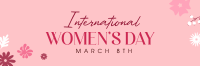 International Women's Day Twitter Header Design