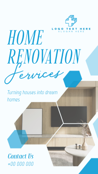 Home Makeover Service Facebook story Image Preview