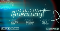 Retro Pop Giveaway Facebook Ad Preview