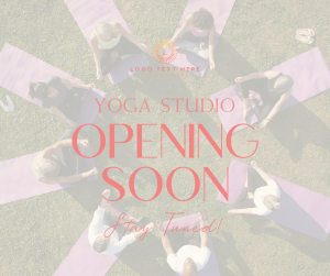 Yoga Studio Opening Facebook post Image Preview