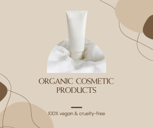 Organic Cosmetic Facebook post Image Preview