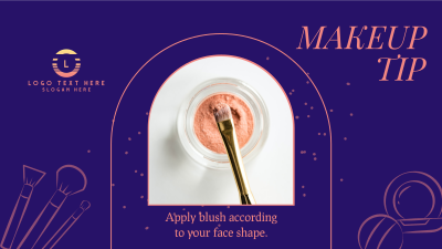 Makeup Beauty Tip Facebook event cover Image Preview