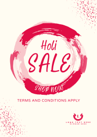 Holi Powder Explosion Sale Poster Image Preview