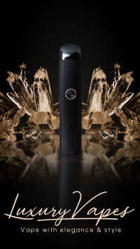 Luxury Vapes TikTok video Image Preview