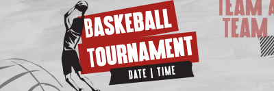Sports Basketball Tournament Twitter header (cover) Image Preview
