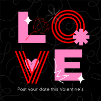 Valentine's Date Instagram post Image Preview
