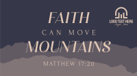 Faith Move Mountains