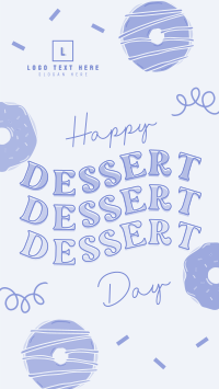 Dessert Day Delights Facebook Story Design