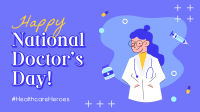Doctors' Day Celebration Facebook event cover Image Preview