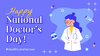Doctors' Day Celebration Facebook event cover Image Preview