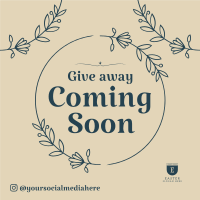 Giveaway Instagram Post Image Preview