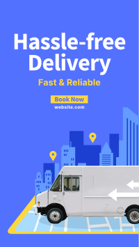 Reliable Delivery Service Instagram Story Design