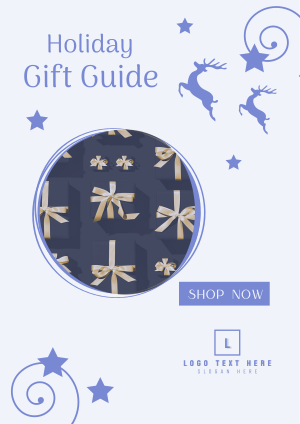 Holiday Gift Guide Flyer Image Preview