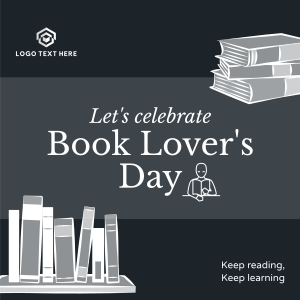 Book Lovers Celebration Instagram post Image Preview