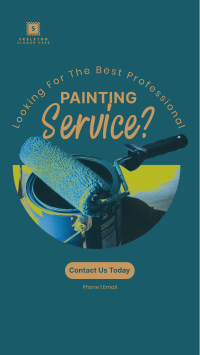 The Painting Service Facebook story Image Preview