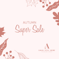 Autumn Super Sale Instagram post Image Preview
