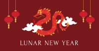 New Year of the Dragon Facebook ad Image Preview