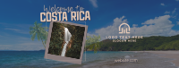 Paradise At Costa Rica Facebook Cover Design
